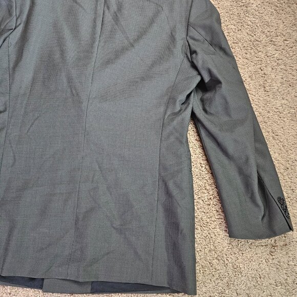 Vintage Brandini for Foley's Blazer Mens 44R Double Breasted Wool Sport Coat - Picture 12 of 12